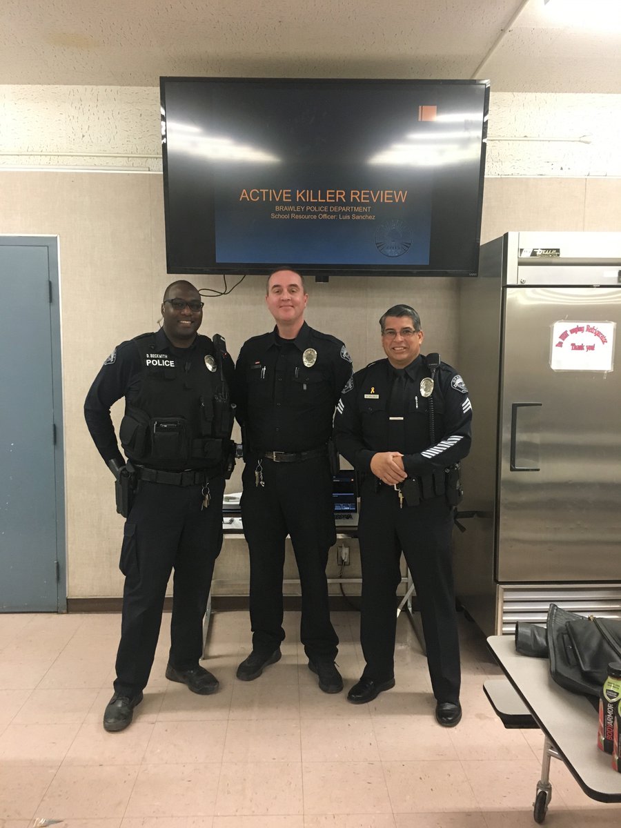 Active Shooter Training at Phil Swing School <a href="/BrawleyESD/">Brawley Elementary</a> <a href="/philswingschool/">Phil Swing School</a>