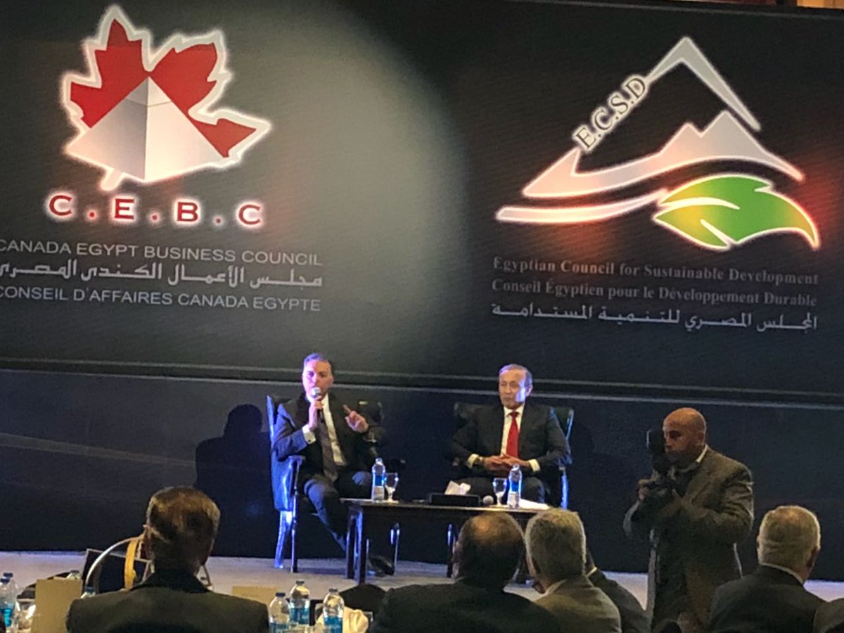 Canada Egypt Business council tweet media