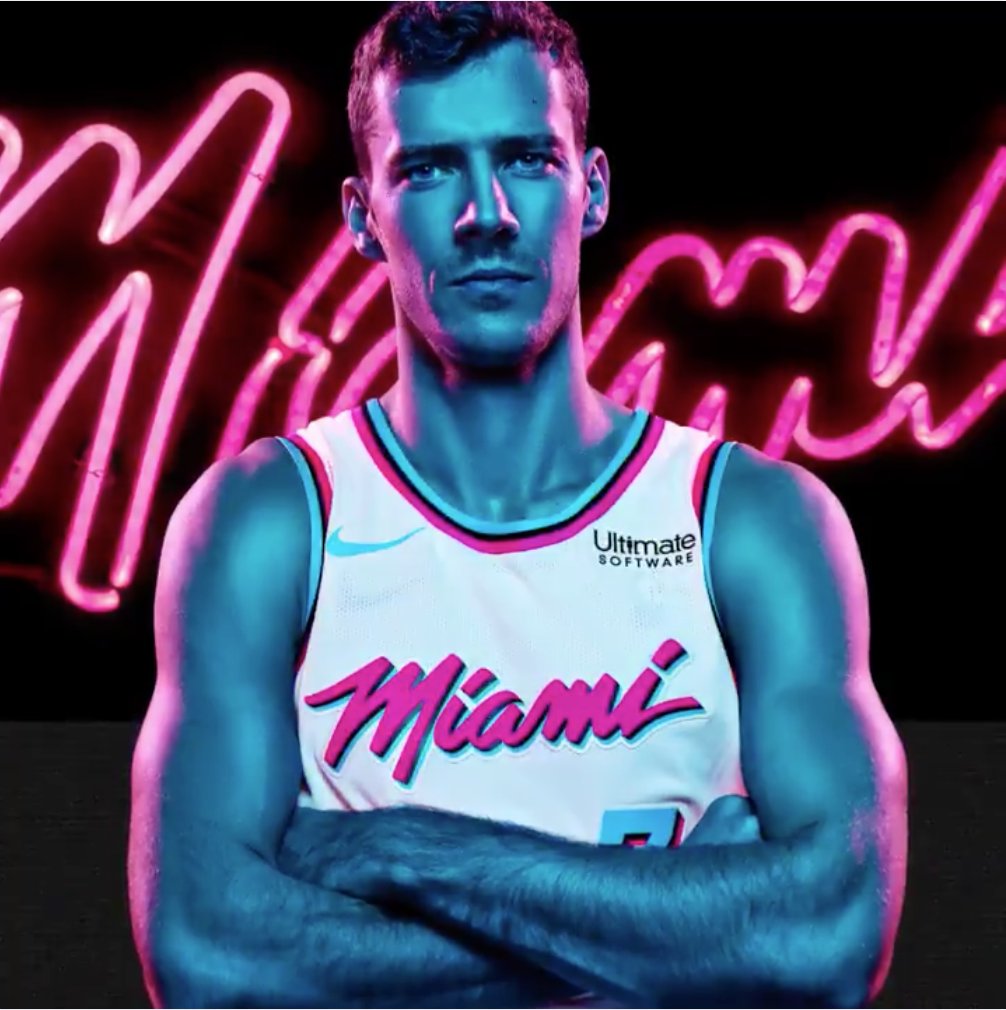 ESPN - First look at the Miami Heat's new ViceVersa jerseys for