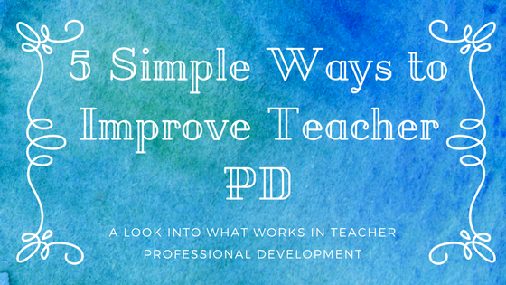 coolcatteacher's tweet photo. 5 Simple Ways to Improve Teacher Professional Development https://t.co/uHsbo1bjXX https://t.co/lPJZkq1WbI