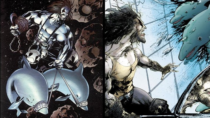 3RShow's tweet photo. @JamesGavsie @WWWHeroPodcast @SuperCaity @YeagerKristel @JSandlinWriter @CBNostalgia @mrjafri @The_GWW @MikeSchmidt09 @WolverSteve @BrianOkert @GeekToMeRadio @GeekVibesNation @ItsNotRevenge @pheltzcomics I absolutely gotta say he'd 100% choose #Lobo ... Hes already a #SpaceWorker loves to hunt people down, he can fight & shoot and he curses A LOT!!! #Vader would be like get that dude and bring em here ... He'd hop on a couple of #Dolphins and ride through space and kill ... https://t.co/qsm9fzwnLv