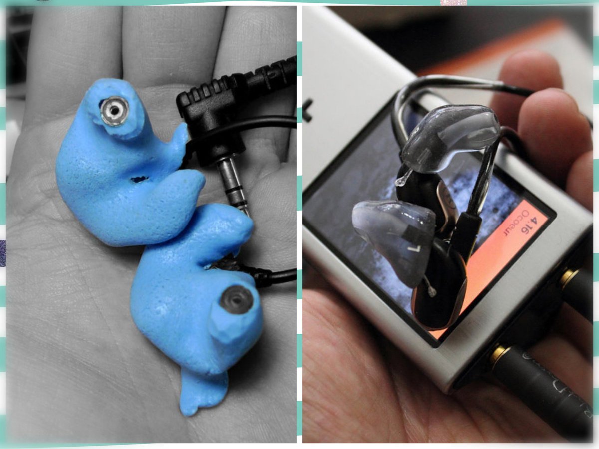 Westone's tweet photo. Don't settle with this..... Come to the #InEarExperts and get the real ones. #UM56
#CustomEarmolds #Music #Westone #Audpeeps #Audiology https://t.co/Y8J60CAddf