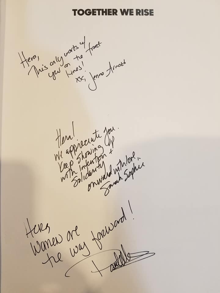 HeraHubIrvine's tweet photo. What an amazing event and book signing! We can't wait to host "friendraisers" at Hera Hub in OC! Thank you @wave4all for hosting!

#TogetherWeRise #womensmarch #WomensMarch2018 #WomenEmpowerment #femalempowerment #womenhelpingwomen #womenempoweringwomen #PowerToThePolls https://t.co/PBgZtTSpCx