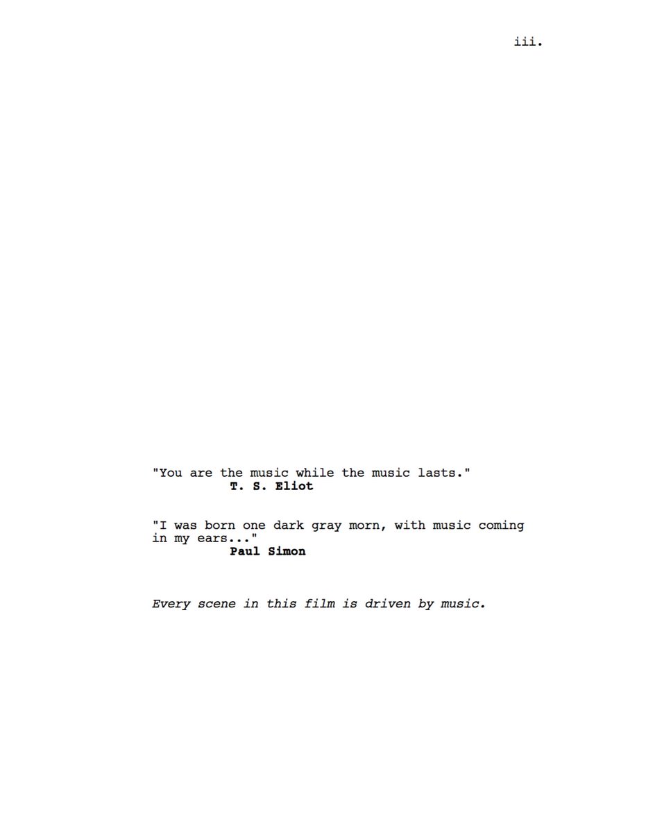 edgarwright's tweet photo. Okay, this is spooky. My producer Nira  Park just resent me my 2nd draft of 'Baby Driver' from 2014. And check out my directors statement on Page 2. A premonition no less! https://t.co/UGfCO3HMH9