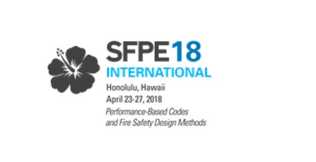 Internationella SFPE konferensen kommer att vara på Honolulu, 25-27 April. Om du inte har anmält dig ännu slutar early bird rabatten 16 mars. Bl.a. Robert Jönsson (BIV-medlem) kommer att hålla föredrag med ämnet Performance-Based Design of Fire Safety in High Rise CLT Buildings.