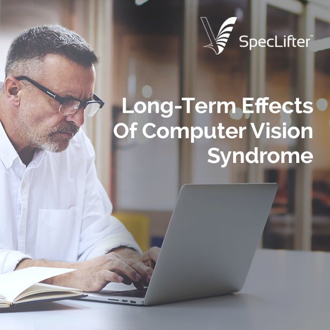 SpecLifter's tweet photo. #ComputerVisionSyndrome is a medical condition that affects more than 10 million Americans each year. Visit our #blog to learn how it affects you: https://t.co/9LtXCz4Y4O https://t.co/w40xpMG2H0