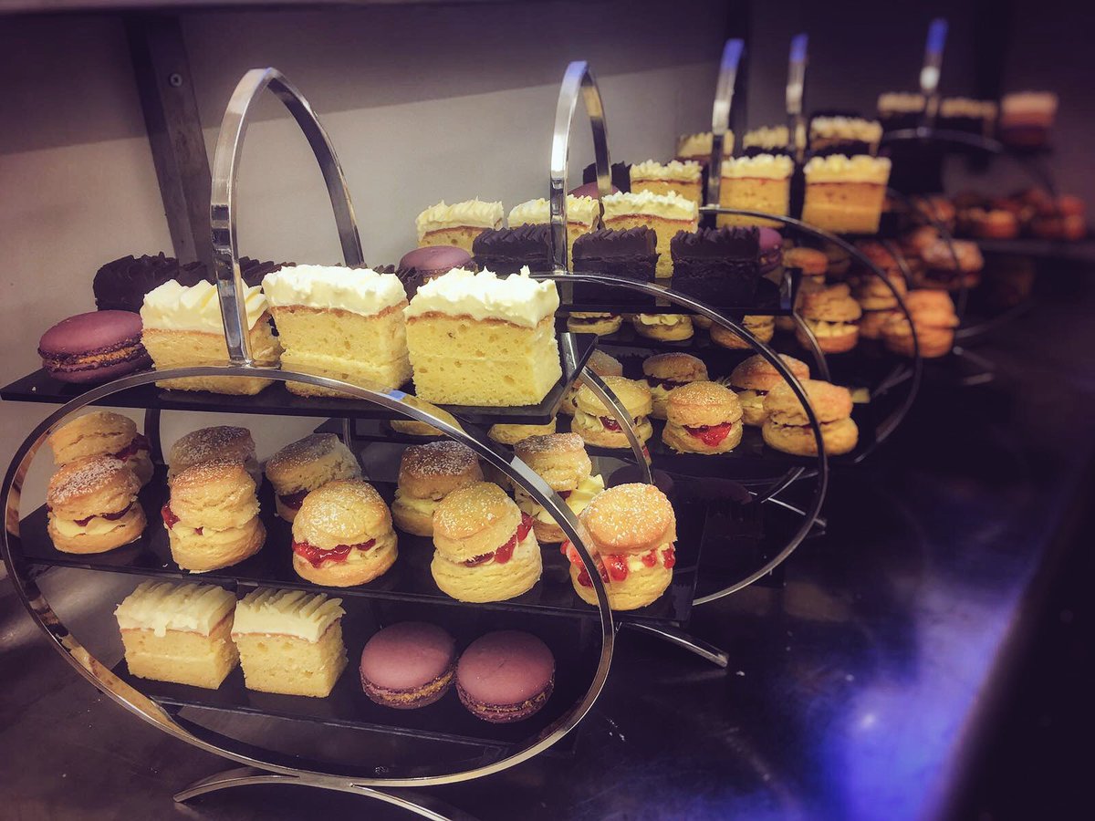 Calcot_and_Spa's tweet photo. More-ish magnificence, fresh-baked at Calcot for an afternoon gathering #CalcotBakery #AfternoonTea #cakes https://t.co/Tfd6mBu82Y