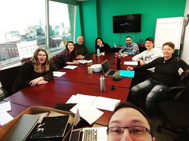 A great first day of the Legislating Love workshop! Lucky to be in a room of such sensitive and skilled artists and collaborators.

Check out our Jan 25 reading... bit.ly/2G8KKLC

Pictured: Samantha Purchase, Kathy Zaborsky, Kevin Rothery, Tara… ift.tt/2E37ETM