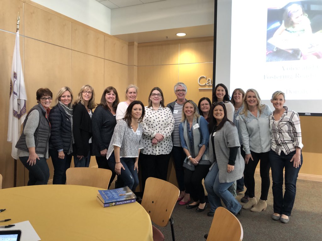 milodano's tweet photo. Spending the day with Donalyn Miller @donalynbooks #readingin thewild #thebookwhisper @PVSDCamarillo @LMSCamarillo @RanchoRosal @TLSHawks https://t.co/Ux8YtJjUxl