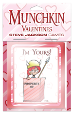 SJGames's tweet photo. Looking for the perfect gift to show your love? Look no further than our #MunchkinValentine accessories! Look for them at your local game store! -HS https://t.co/cSeyZdrcq0 https://t.co/fuQwaKeQtx