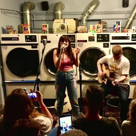 LoveNEtweets's tweet photo. Visiting Durham? Check out @LaunderetteSess for live music and beer from a working launderette https://t.co/Q1d8i4bjxB #Nefollowers https://t.co/RpTeHlXR5P