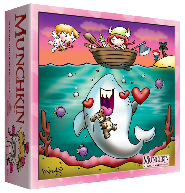 SJGames's tweet photo. Looking for the perfect gift to show your love? Look no further than our #MunchkinValentine accessories! Look for them at your local game store! -HS https://t.co/cSeyZdrcq0 https://t.co/fuQwaKeQtx