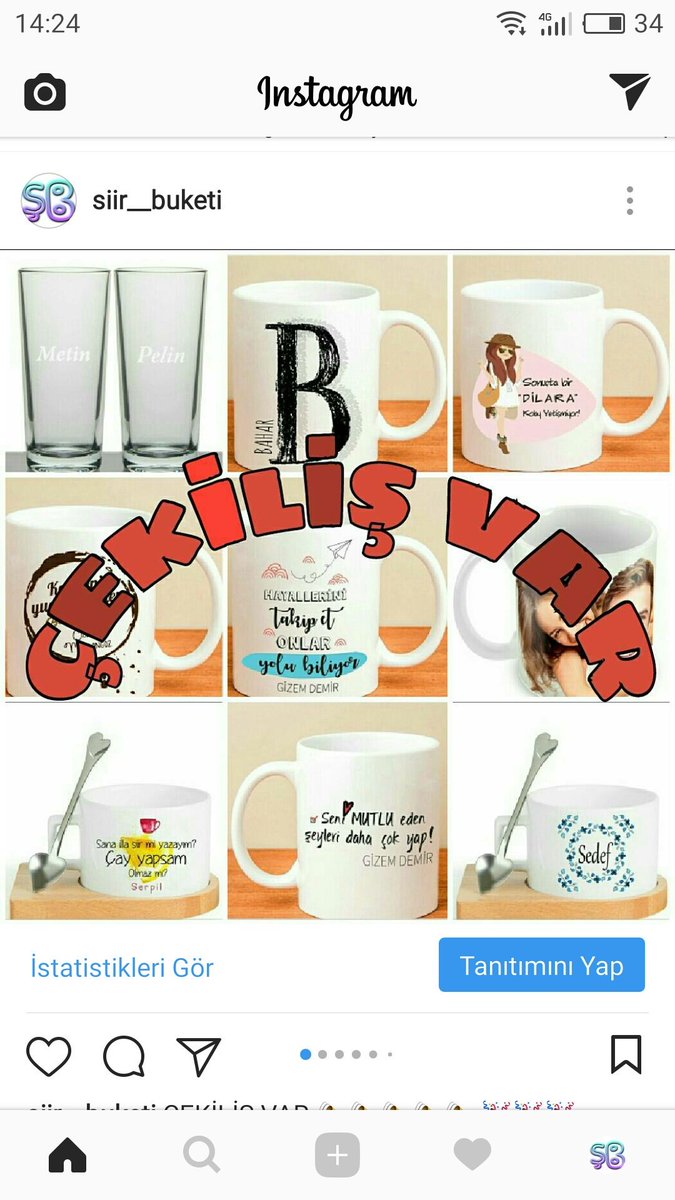 #çekiliş var bu tweet'i retweet yapan ve hesabı takip eden artı 1 hak kazanacaktır,ayrıca Instagram'dan katılmak isteyenler ve şansını artırmak isteyenler icin sayfamızı ziyaret ediniz
instagram.com/p/BeIRSQoBsd_/