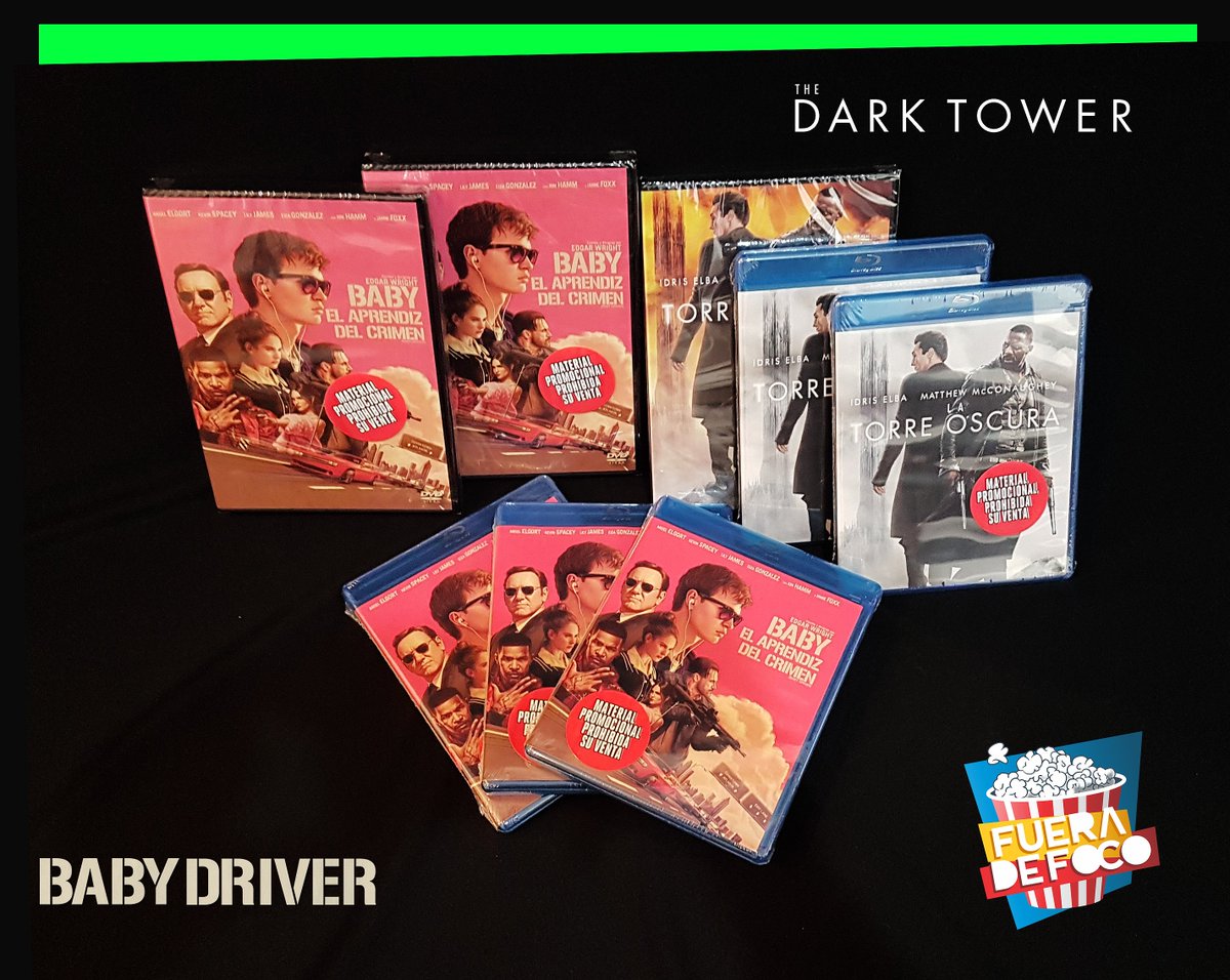 GabyMeza8's tweet photo. 🎉GANA uno de los nuevos blu-rays y dvd's de #BabyDriver y #TheDarkTower

- Sígueme en Twitter: @gabymeza8
- Da FAV y RT a este POST
- Dime qué película quieres y @ rroba al amigo con quien la verás 🚗👈
*Los ganadores serán anunciados en mi Facebook* -- https://t.co/O75IWygix0 https://t.co/n7RSdJ0f8A