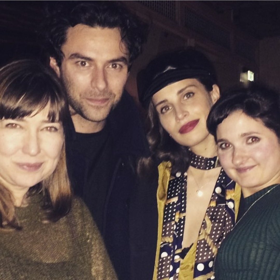 HeidaReedSP's tweet photo. Nuevas fotos de Heida Reed junto al cast de #Poldark, anoche celebrando una fiesta. https://t.co/1chIw3P7P3