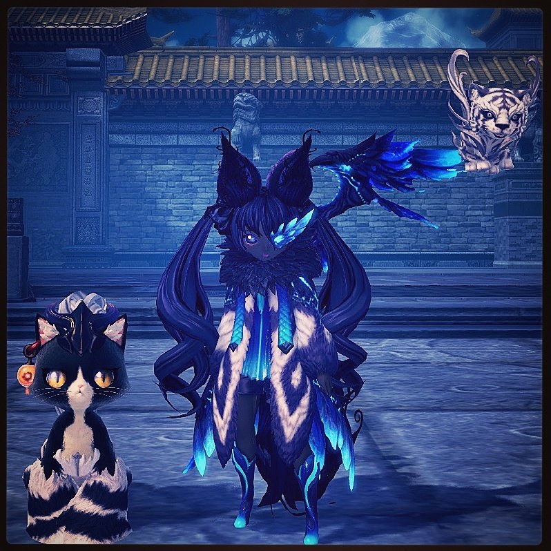 Zanarkand_game's tweet photo. Team dark&amp;fluffy! 
#bns #bladeandsoul #ncsoft #ncsoftgames #ncsoftbns https://t.co/w5d5LQgkBi