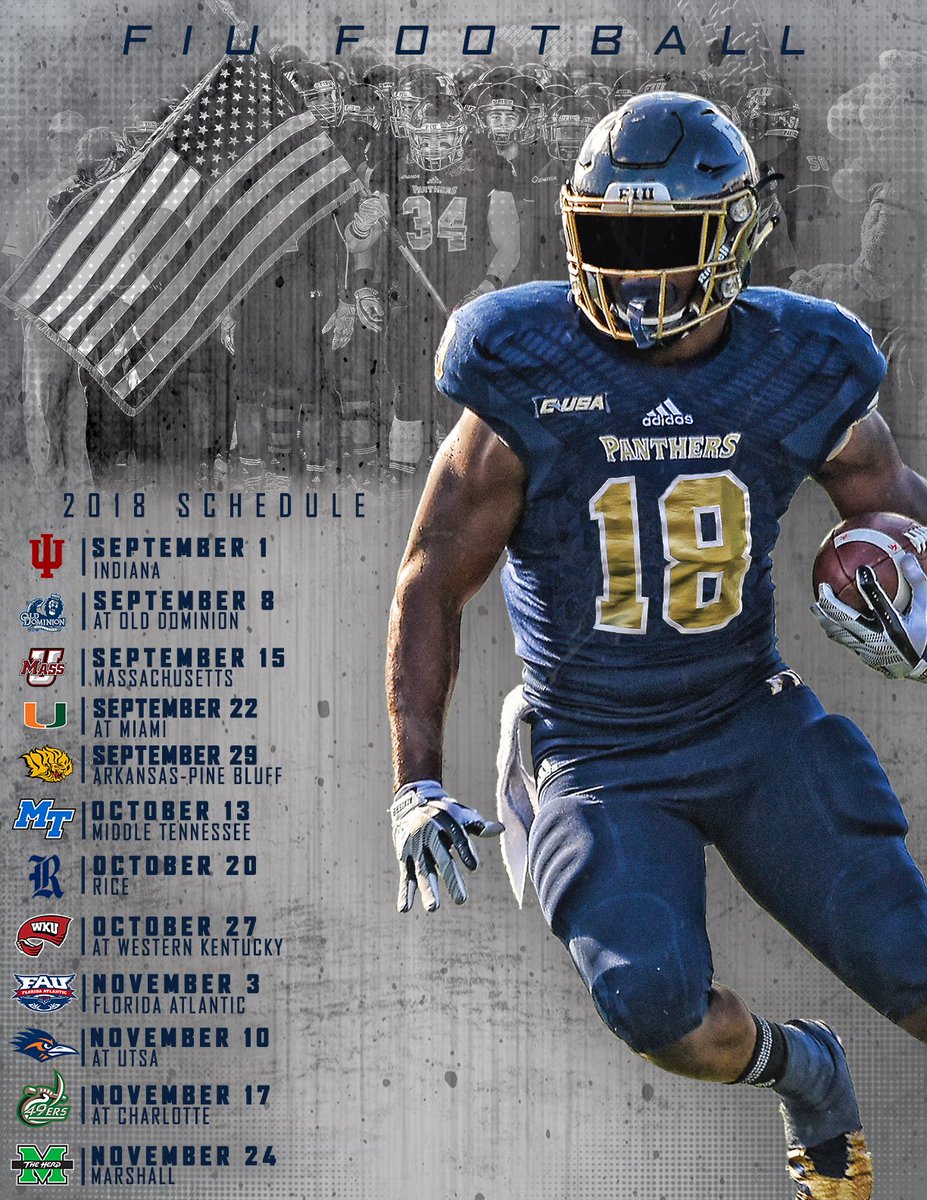 Fiu Football Schedule 2019