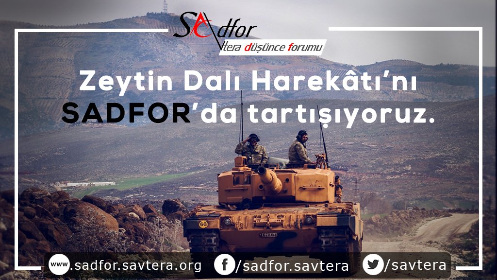 Zeytin Dalı Harekâtı ile ilgili gelişmelerin değerlendirildiği konumuza bağlantıdan ulaşabilirsiniz: goo.gl/PrgoLn #ZeytinDaliHarekati