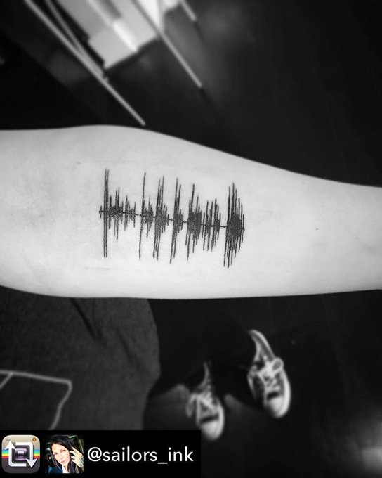 Técnica “Soundwave Tattoo”crea tatuajes con sonido