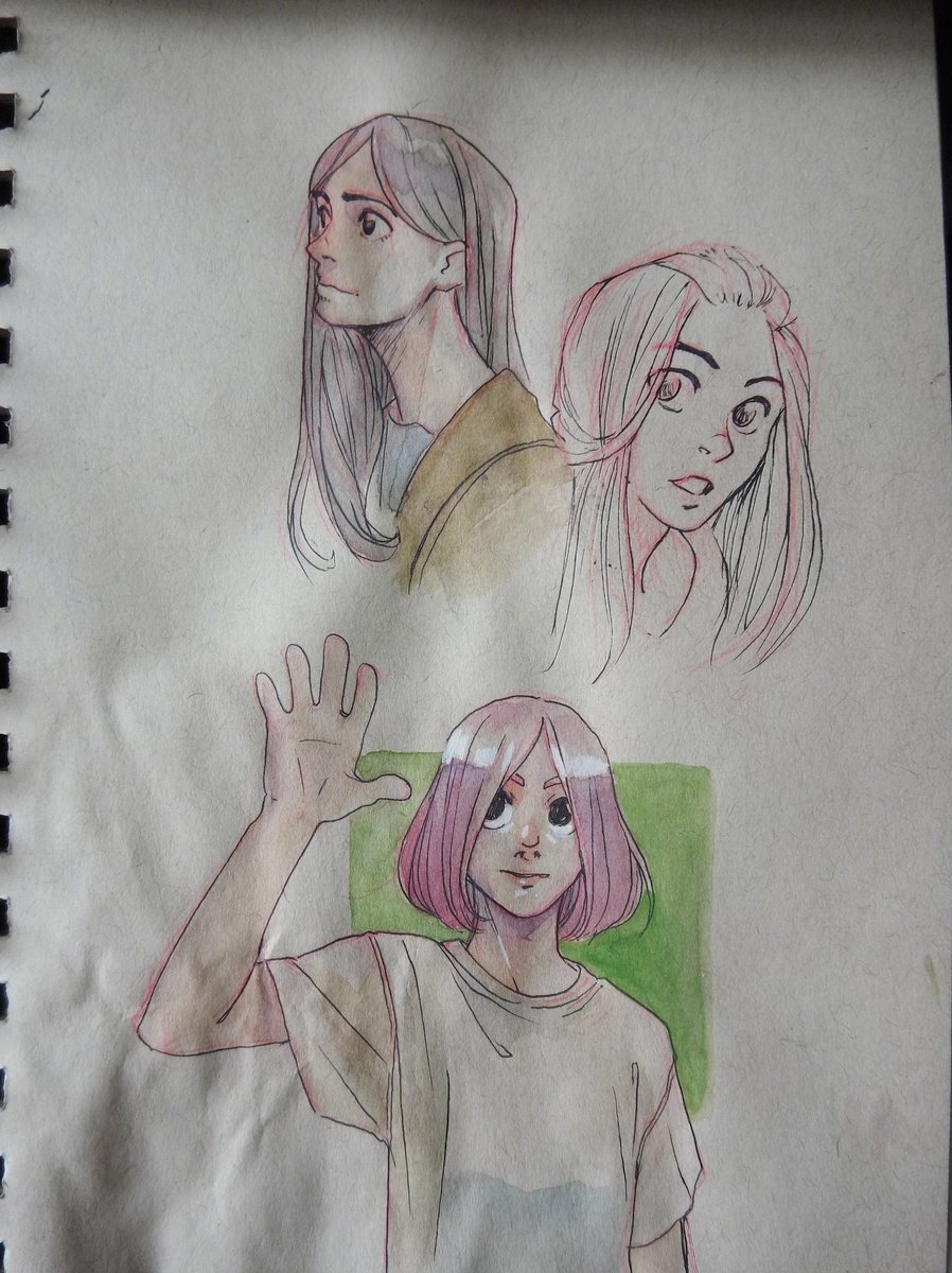 Here are some recent sketches. 