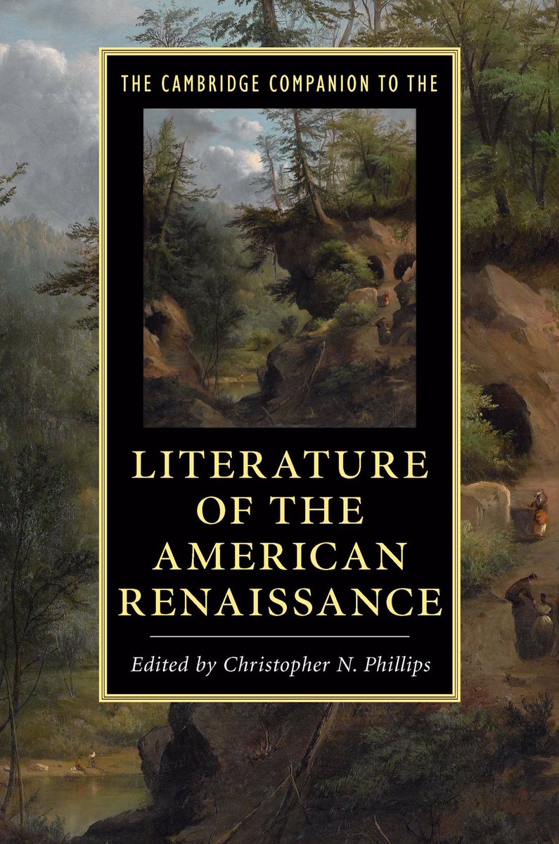 LafEnglish's tweet photo. Exciting news: @MobyProf’s Cambridge Companion to the Lit of the American Renaissance will be published next month! This joins Prof. Steve Belletto’s CC to the Beats (2017) in what seems like a dept specialty in producing impressive, accessible books. Congrats, Chris &amp; Steve! https://t.co/86xj7pbdcw