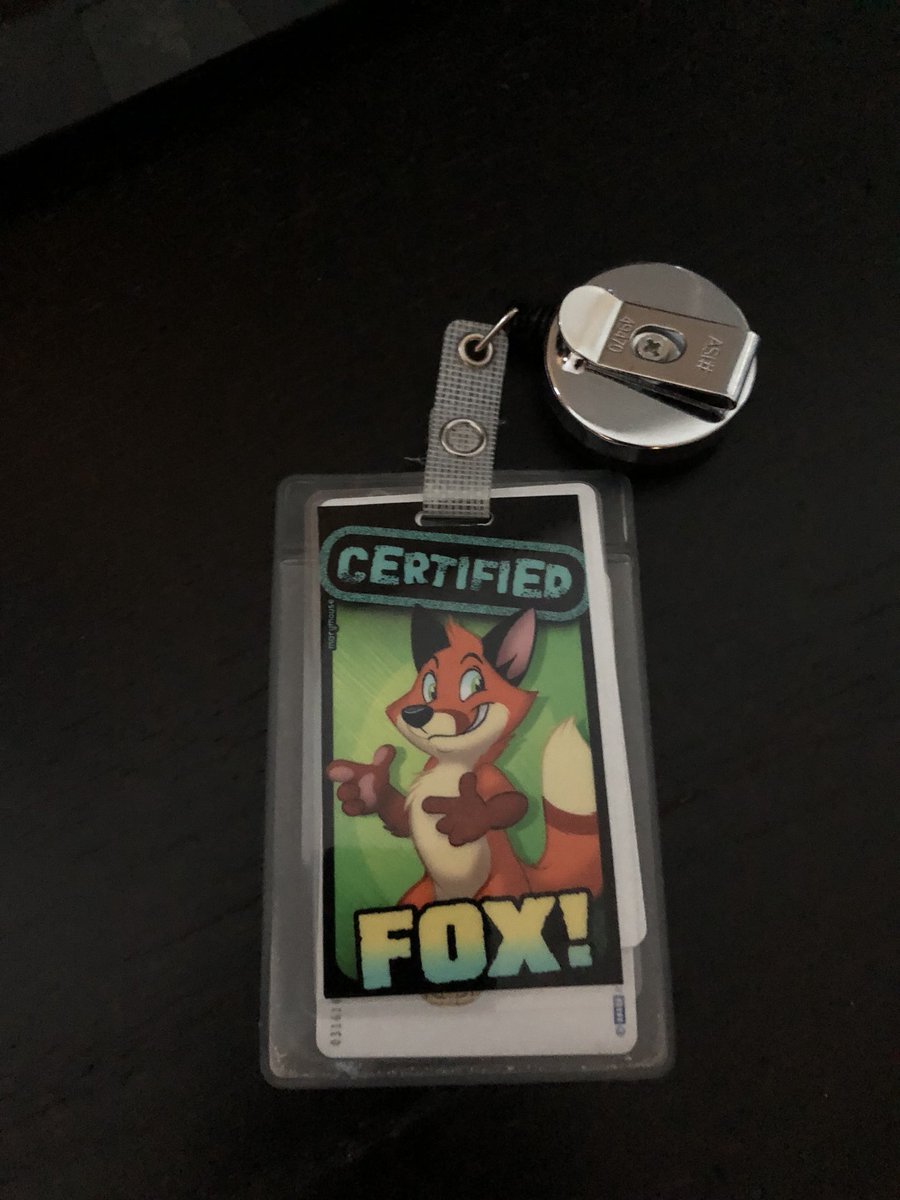 FoxCouncil's tweet photo. Thanks to @Ceowuff, I now have a new work badge!
#foxProblems
#thanksCeo https://t.co/Nh0CV4wIFH
