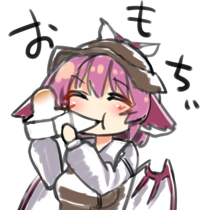 時間が余ったのでみすちぃ落書き 