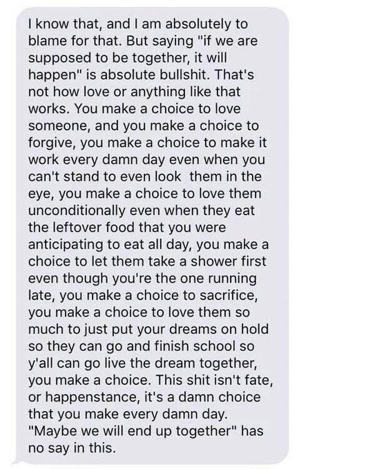 That’s tuff 😓 💔💔