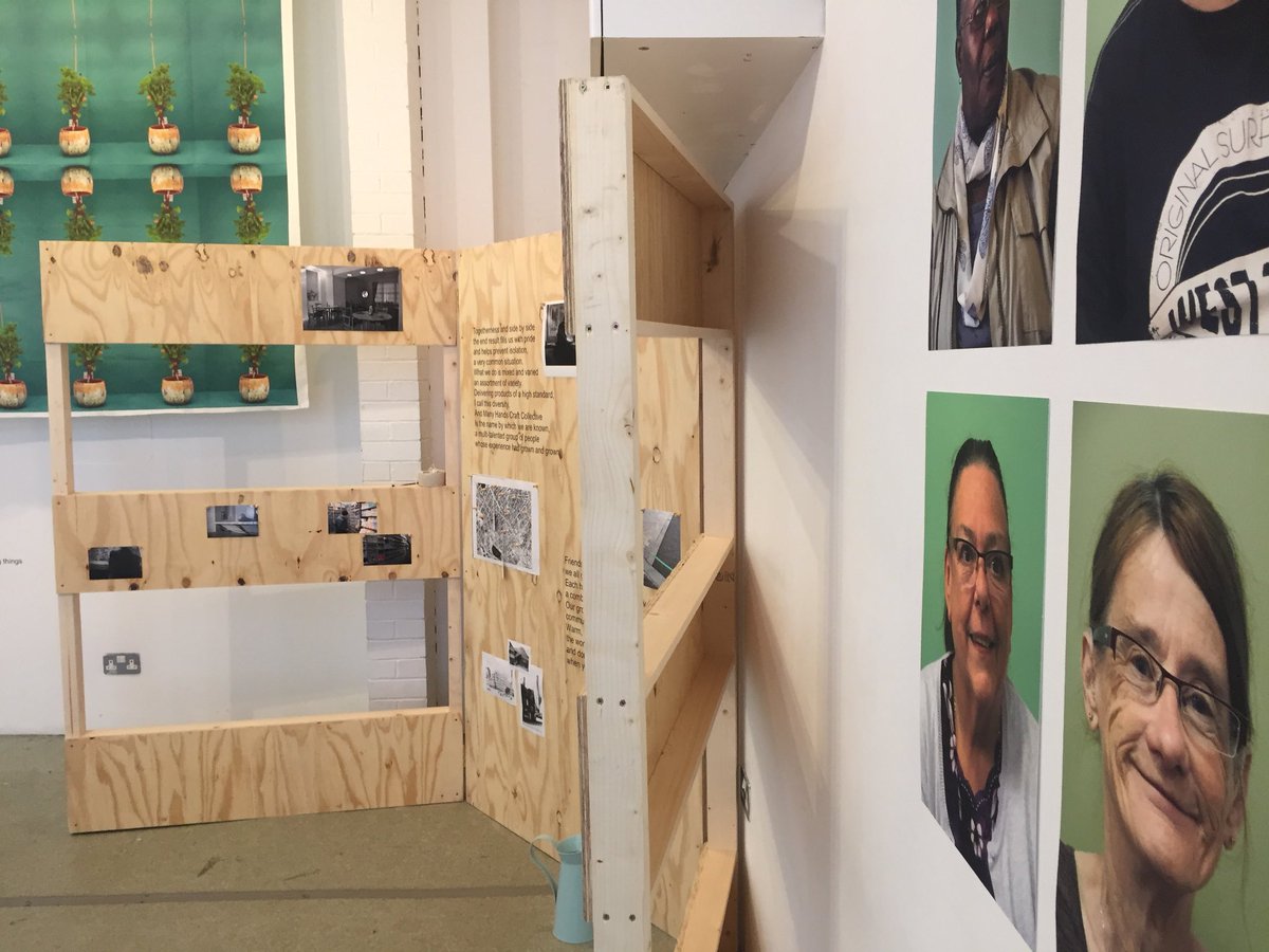 ewewiora's tweet photo. Great first day for #presentandcontinuous now on @ManchesterCraft until Saturday #photographyandcollaboration #practiceasresearch https://t.co/7WR0xClVe8