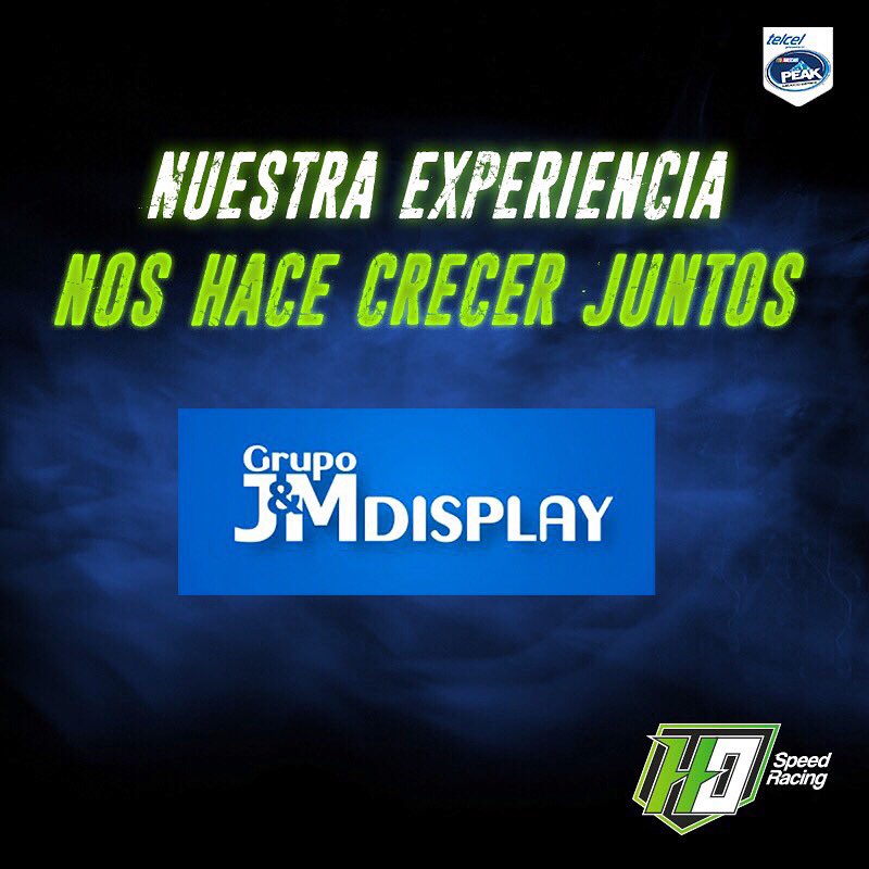 hospeedracing's tweet photo. Nada como hacer equipo y colaborar con grandes marcas, gracias a @jmdisplay por ser parte de la familia HO. Este año seremos protagonistas dentro y fuera de la pista. 🏁#HOaFull 🏁 https://t.co/ICLOwNXQru