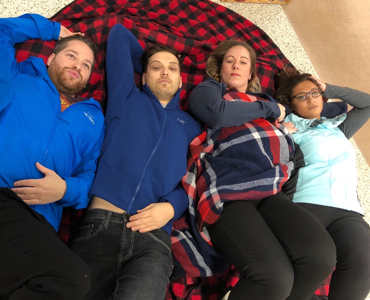 TheNewHot935's tweet photo. The Kardashian’s recently took photos for Calvin Klein.
We went to our friends at @ramakkos_sfa and wore Arcteryx, Helly Hansen, dish and Lois for almost the exact same re-create. #killedit #exactsame #soclose #samesie
Swipe to see! ➡️ https://t.co/Hu2I2Xc8pX