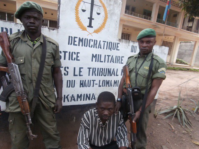 ElephantCrisis's tweet photo. Notorious elephant poacher, Rombeau Lunda Ngandu, arrested in #DRCongo after months of surveillance &amp; investigations by rangers from Upemba &amp; Kundelungu National Parks, which is managed by @fpforg and funded by ECF. Photo: Forgotten Parks Foundation https://t.co/6ZbpCUIVdH https://t.co/f2POcTlANq