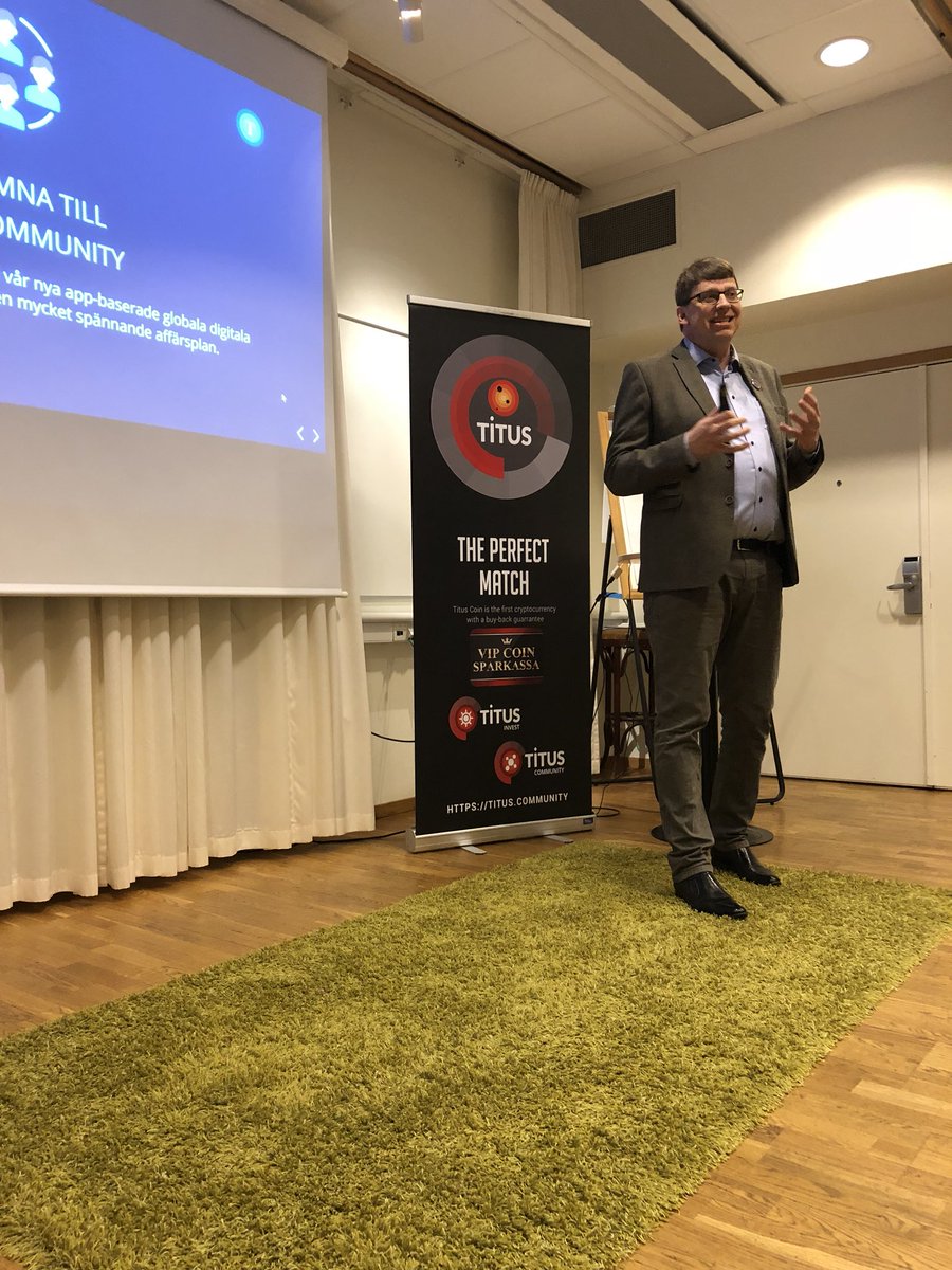 titus_community's tweet photo. #tituscommunity is live in #sundsvall #paymentsystem #realtime #blockchain #cryptocurrency #mlm #networkmarketing https://t.co/9iT60a5Kij