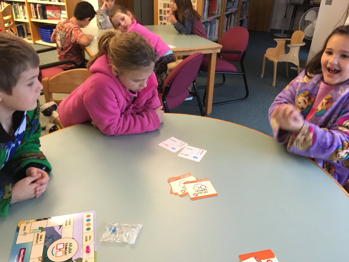 ges_royc's tweet photo. Mrs. Aborn’s 2nd graders show off their mathematical thinking with a game of Num Tanga! Math is fun with #gregtangjr! https://t.co/wkmhR8YBSz