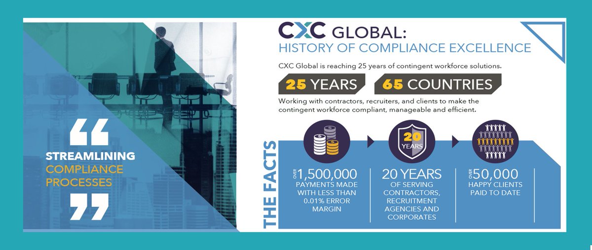 CXCGlobal's tweet photo. Engaging project-based workers outside the U.S https://t.co/LO9sTFA4Dh  #projectworkers #nonemployee #freelance #contingentworkforce #compliance #SOW #misclassification #vetting #onboarding #contractorpayment @Jsmith_ct  @LBCalamaras https://t.co/Rmm7jXrHvn