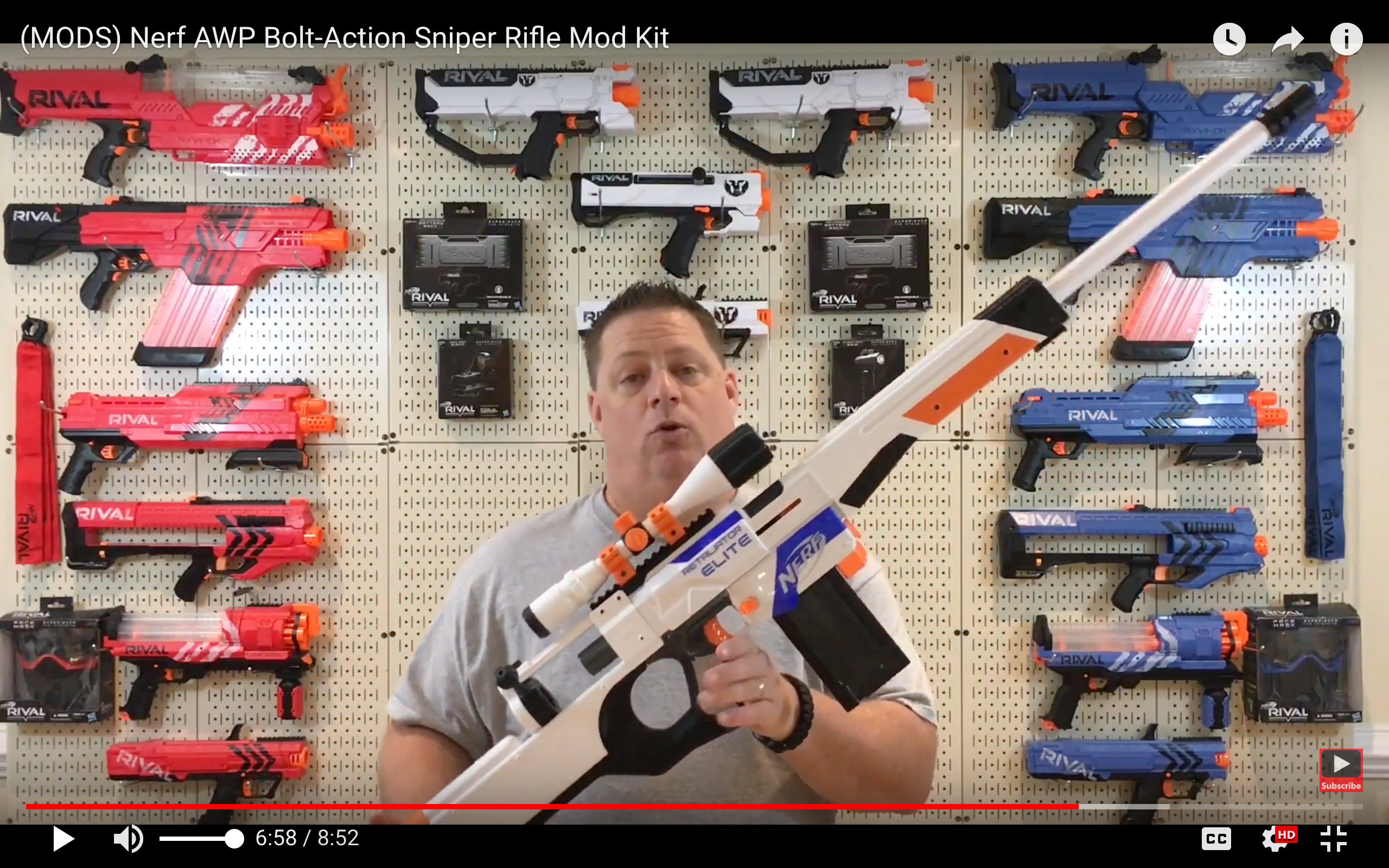 Nerf awp on sale sniper rifle