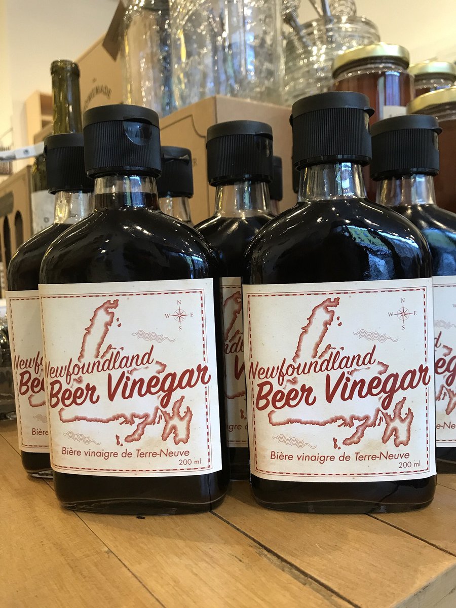 TheBeesKneesYYT's tweet photo. Itโs baaaacccccckkkk! #newfoundlandbeervinegar #weweresosadtonothaveany #itsdelish #buylocal https://t.co/aSD6lnRbhu