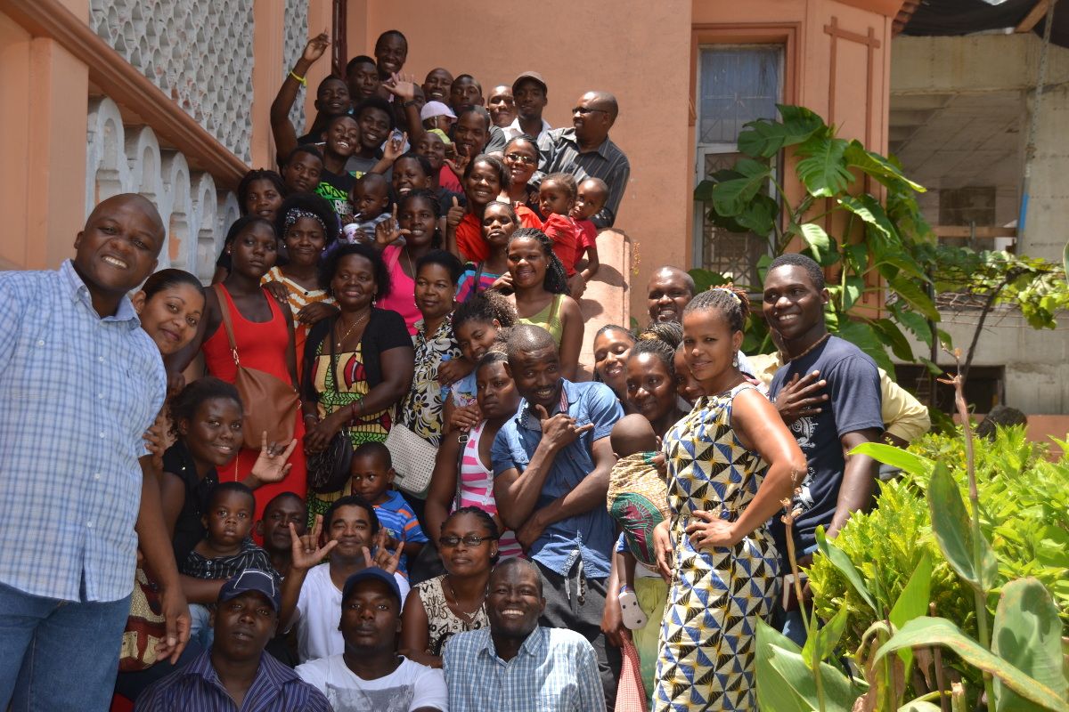 DOORIntl's tweet photo. Praise God for the very first Deaf-led church in Mozambique.  It was started by our Deaf 2-by-2 teams!  #2by2Tuesday  #Mozambique https://t.co/h9GWRkImE1