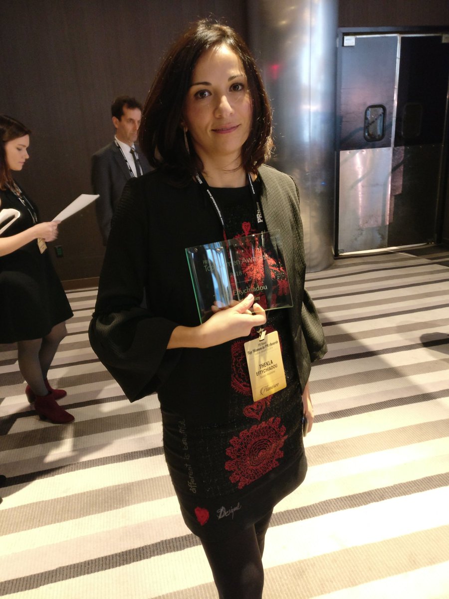 sydneyhess's tweet image. .@eftychiadout honored to be named in this year&apos;s Top Women in PR @PRNews. &quot;It takes persistence and intuition to be a women in PR.&quot; @b_m @BMTech #prnews