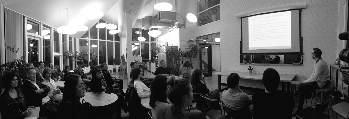 weberelm's tweet photo. First meetup from @NetSquaredAms, Pascal Dijkman of @techsoup_nl about how 800 non-profits use digital technology and manage their IT #Tech4Good #net2 @TechSoup https://t.co/gAujFxvGsR