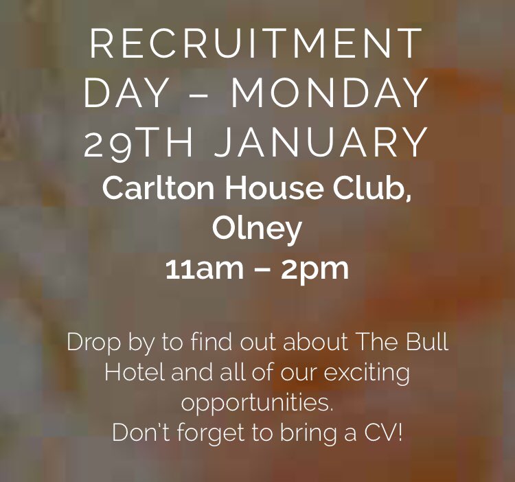 Join us Monday and discover how you can become a part of our herd... recruiting front of house, back of house and housekeeping staff at all levels! #jointheherd 🐮