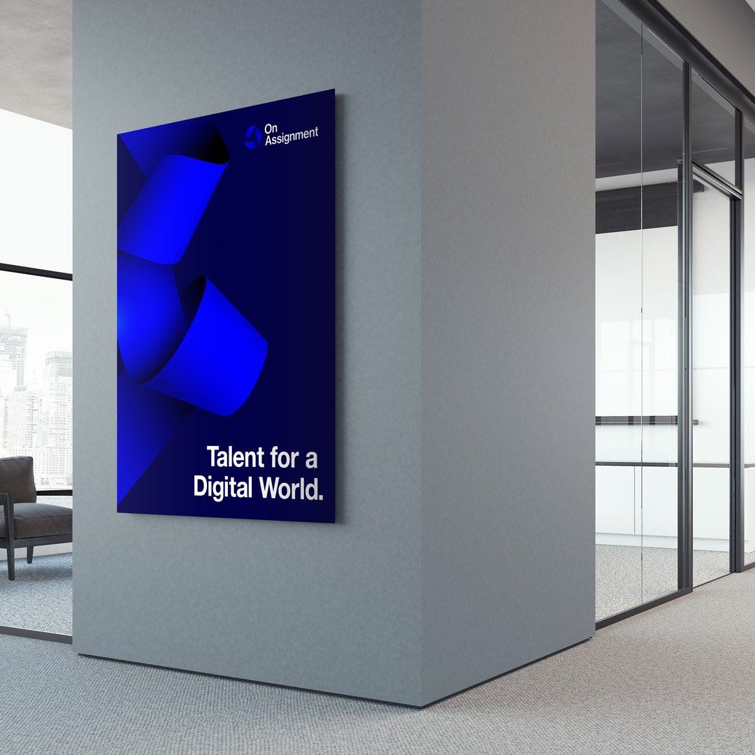 LaVisual's tweet photo. On Assignment finds talent for the world's brightest in science, technology, engineering, and creative fields. #lavisual #branding #design #digital https://t.co/hMXtNrkyur