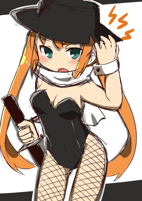 玄兎ノ舞って兎って文字が入ってるって言いながら安易にバニーガール衣装を着せた乱麻さん 