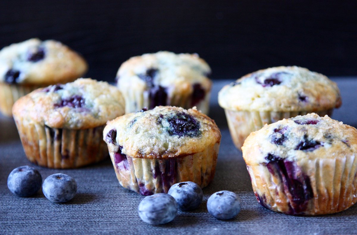 It’s your lucky day, homemade blueberry muffins are up on the blog. Yes, they taste as good as they look! goodthymekitchen.com/blueberry-muff…