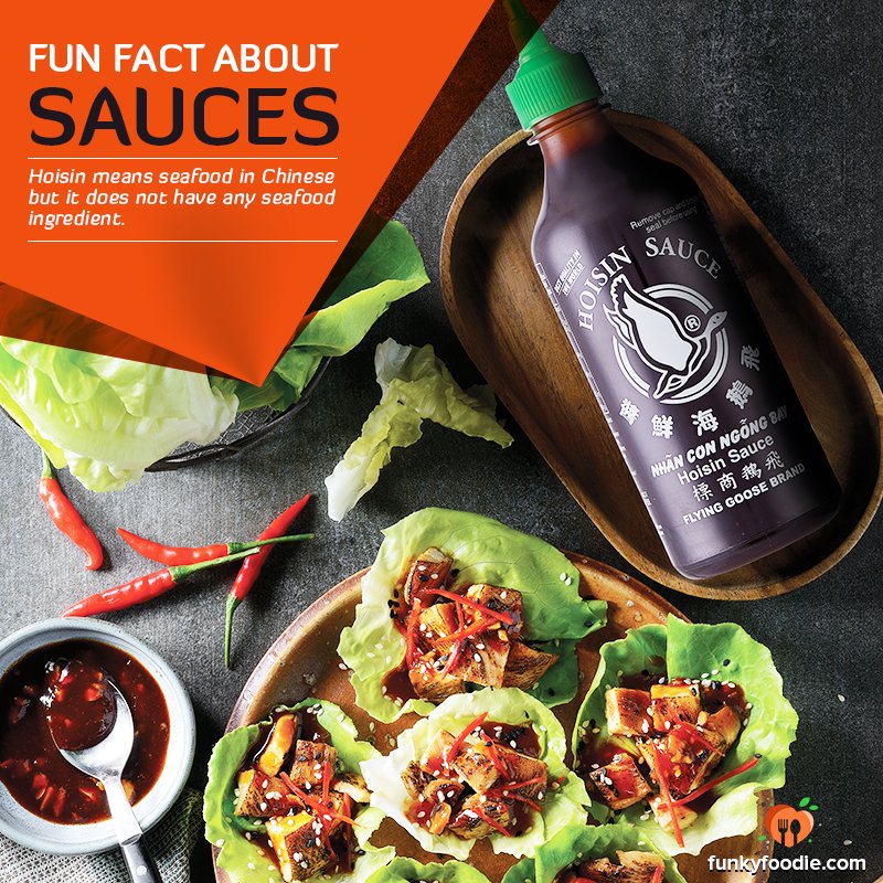 foodie_funky's tweet photo. Hoisin sauce is a thick, fragrant sweet and salty sauce commonly used in Chinese cuisine as a glaze for meat, an addition to stir fries, or as dipping sauce.

 For more information visit : https://t.co/ZstGz9uhPE

#FunkyFoodie #Foodie #Food #OnlineFood #Sauce #Flavor #UK https://t.co/hlH4PVoNSu