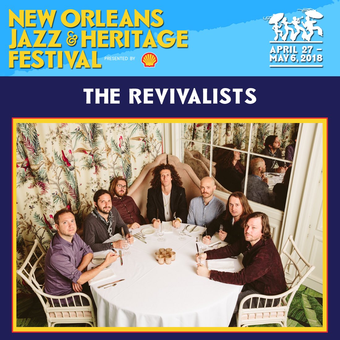 We’re getting closer and closer to that time of year we 💜 so much here. See y’all at New Orleans <a href="/JazzFest/">New Orleans JazzFest</a>! nojazzfest.com