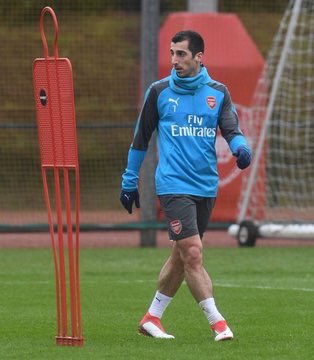 Latihan pertama Mckhitaryan bersama Arsenal