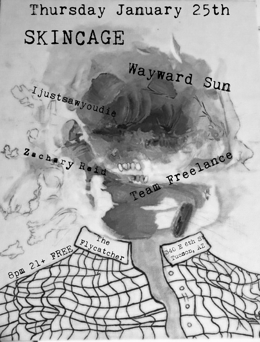 ⚰️⚰️⚰️01-25⚰️⚰️⚰️                @OutsiderInfo <a href="/The_Flycatcher/">The Flycatcher</a> #outsiderindustries #teamfreelance #ijustsawyoudie #waywardsun #skincage #zacharyreid #darkarts #obscure #moodmusic #goth #metal #blackmetal #tucson #arizona #tucsonmetal