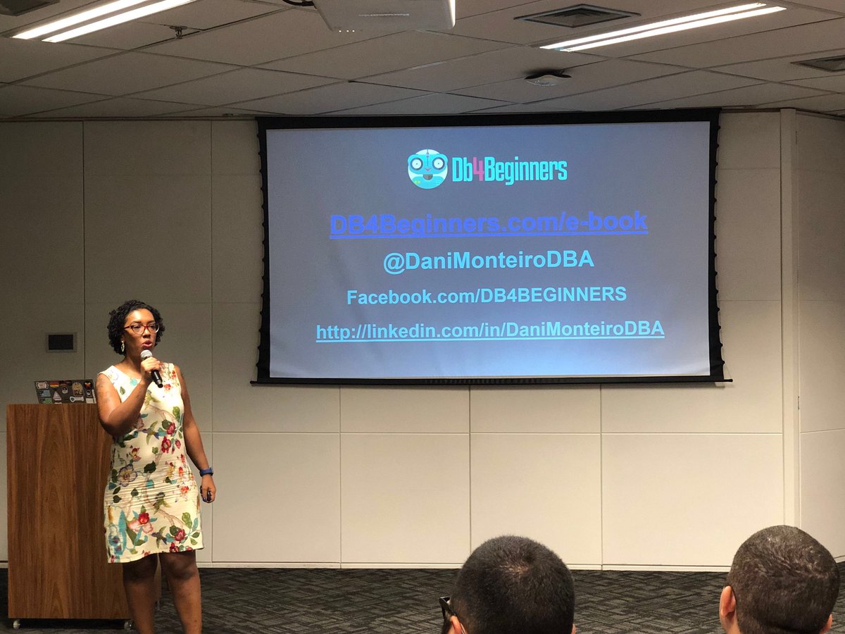 DaniMonteiroDBA's tweet image. I love to talk about @SQLServer 2017!!! #sqlserver2017 #SQLServer #DotNetSP #Performance