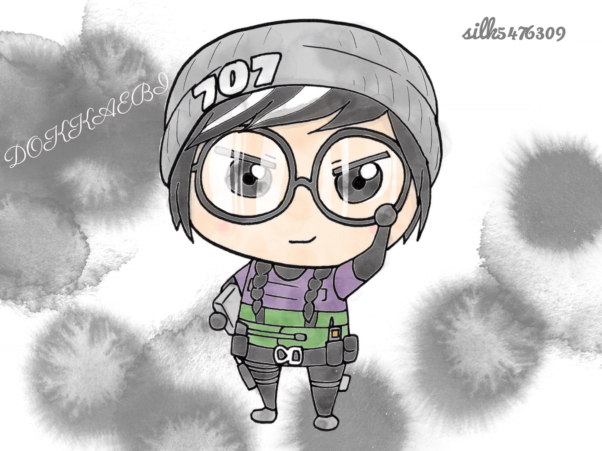 シルク على تويتر 48人目 トッケビ R6s Rainbowsixsiege レインボーシックスシージ Fanart T Co Hxlt3tnzxi تويتر